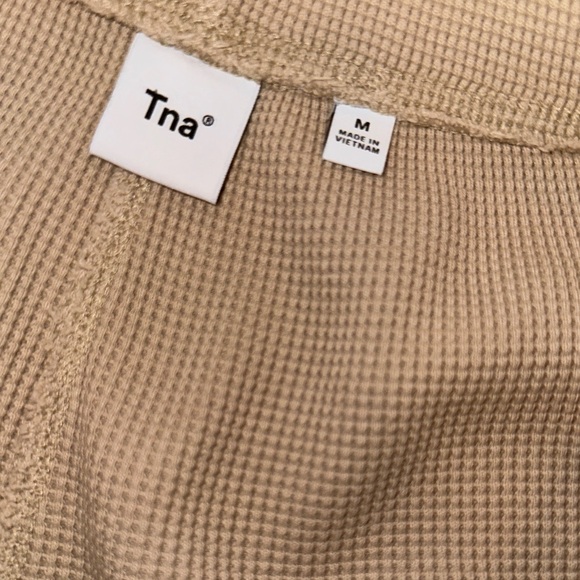 TNA Beige Track Pants - Picture 4 of 5